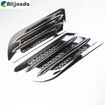 

2PCS of new simulation fake air outlet shark gills car styling mold decoration tuyere for Peugeot 206 207 208 301 307 308 407