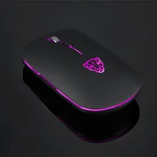 ZGPAX игровая мышь, беспроводная, Bluetooth, rgb светодиодный, оптическая мышь, 6 кнопок, 2400 dpi, Игровые Мыши для ПК, ноутбука, игры, геймера, z70