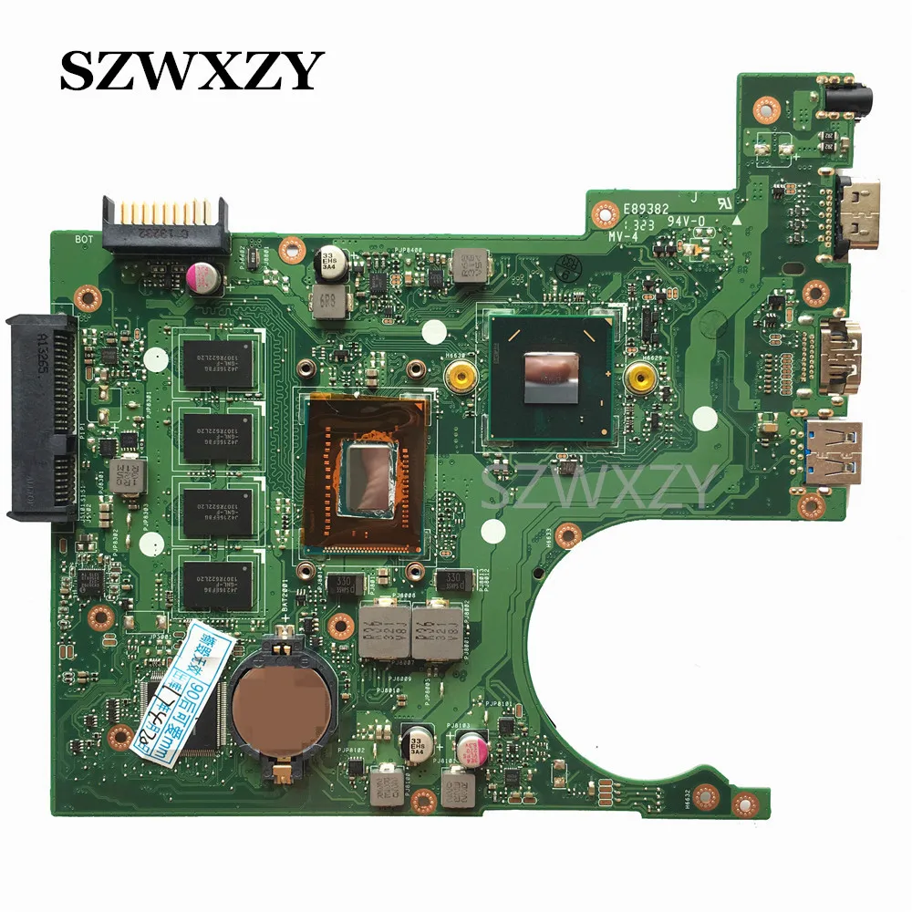 For ASUS X200CA REV2.1 Laptop Motherboard HM70 1007U Processor 4GB RAM