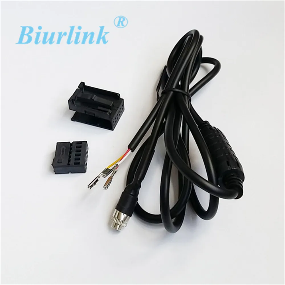 

DIY AUX Auxiliary Wire Cable 3.5mm Female Audio Music Adapter For BMW Z4 E85 X3 E83 E39 E60 E61 E63 E64