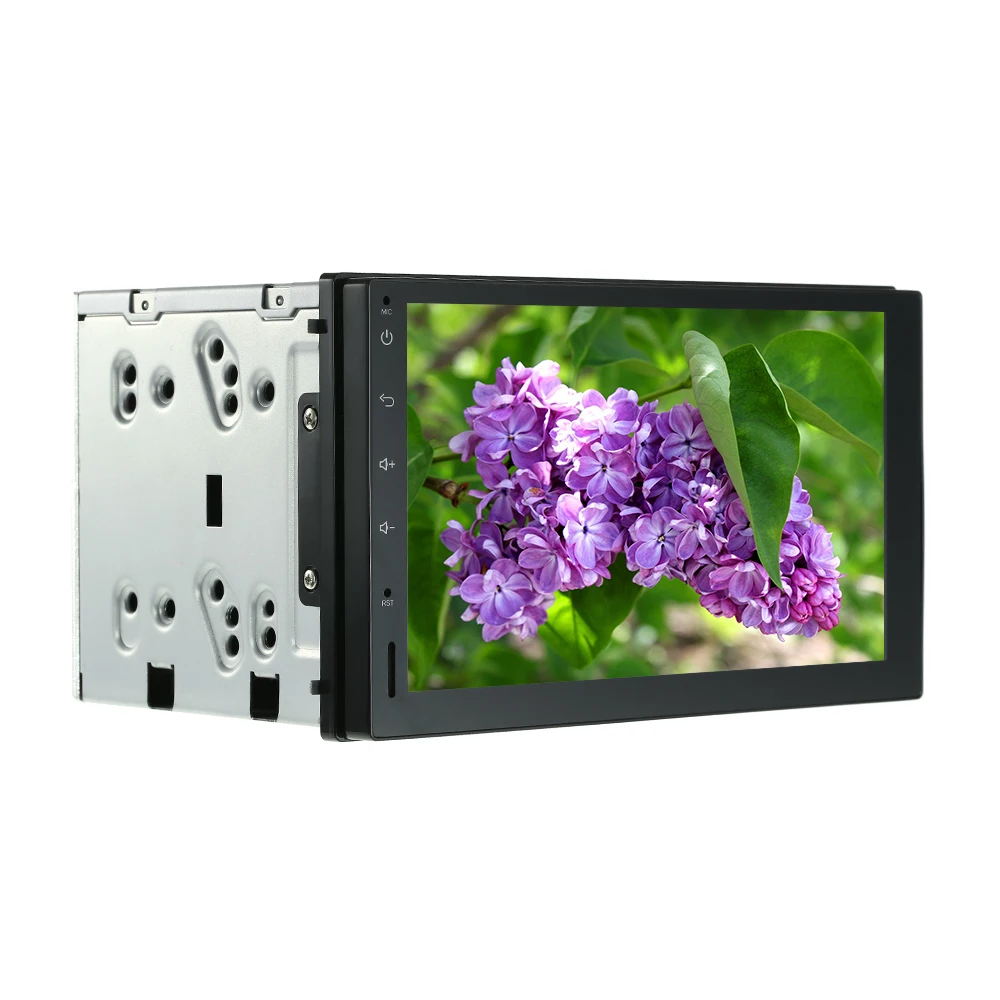 Excellent Android 5.0 1GB RAM 1024*600 Car GPS 2Din Radio Universal Car Stereo Player with Rearview Camera Car Styling Car Accessories 21