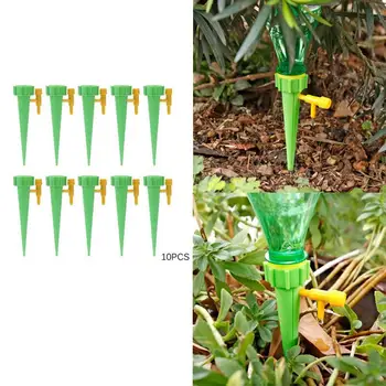 

10pcs Automatic Irrigation Watering Spike for Plants Flower Indoor Household Auto Drip Irrigation Watering System Waterer