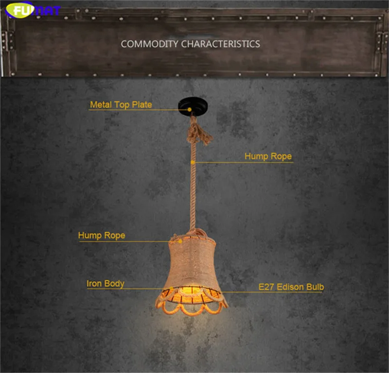 Loft Pendant Lights Rope19