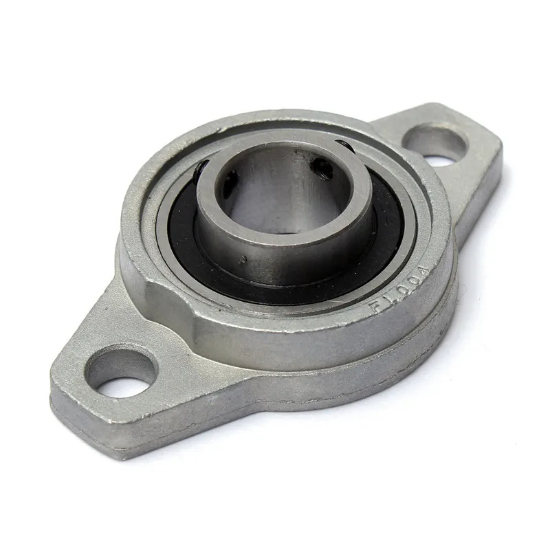 30mm Pillow Block Flange Bearing, KFL006 Miniature Zinc Aluminum Alloy