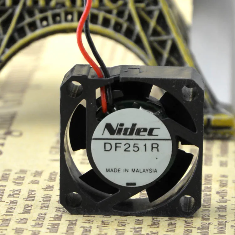 2.5CM DF251R 12MA 02 2510 12V Miniature Hard Disk Cooling Fanin Fans
