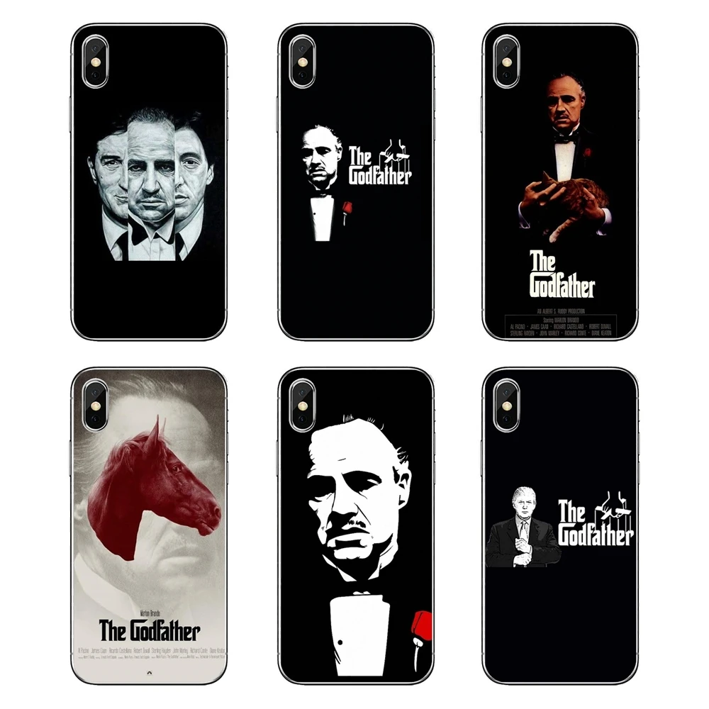 

Transparent Soft Cases Covers movie the Godfather classics For iPod Touch iPhone 4 4S 5 5S 5C SE 6 6S 7 8 X XR XS Plus MAX