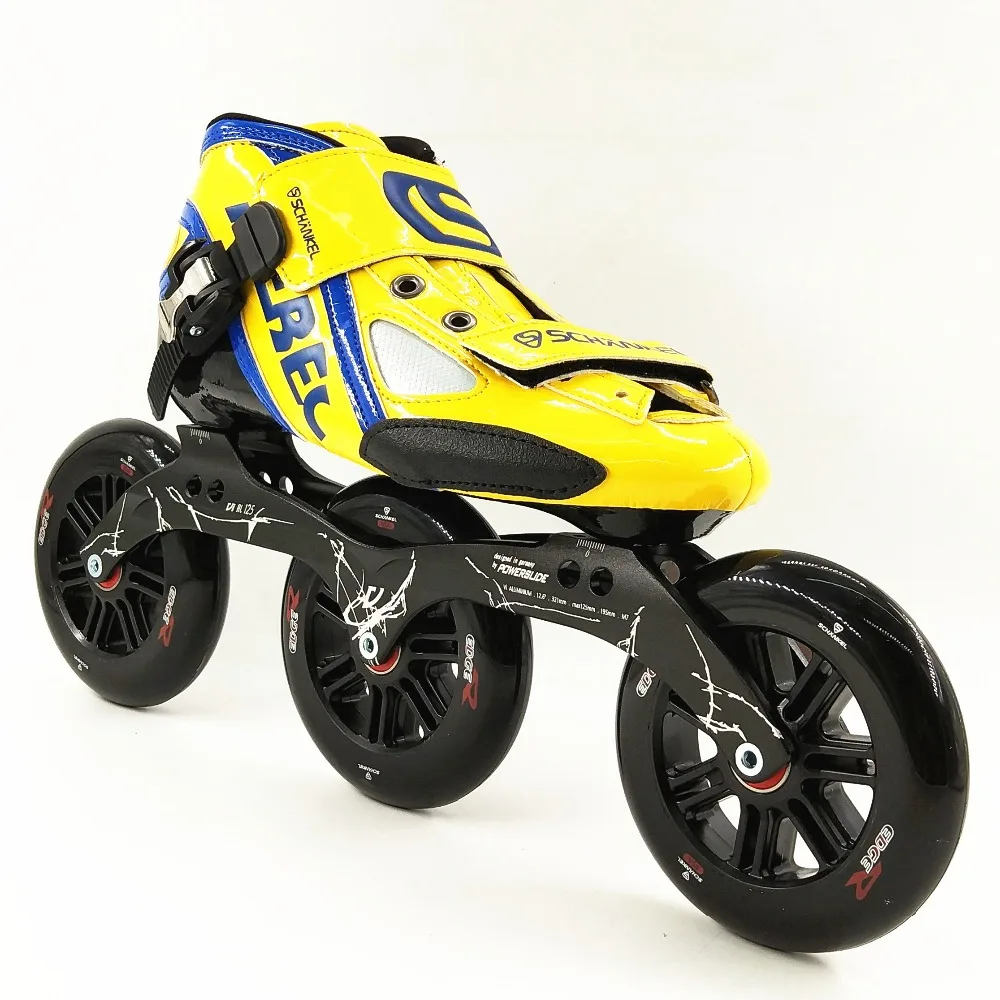 inline skates 3 wheels 125mm