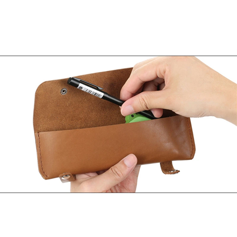 1Set Acrylic Leather Template Home Handwork Pen Bag Writing Case Leathercraft Sewing Pattern Tools Accessory 19*7*2cm