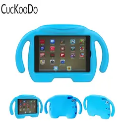 CucKooDo свет Вес Противоударная ручка 3D стенд дети дружественных для iPad Mini1/iPad Mini 2/iPad мини 3/iPad Mini 4 планшет