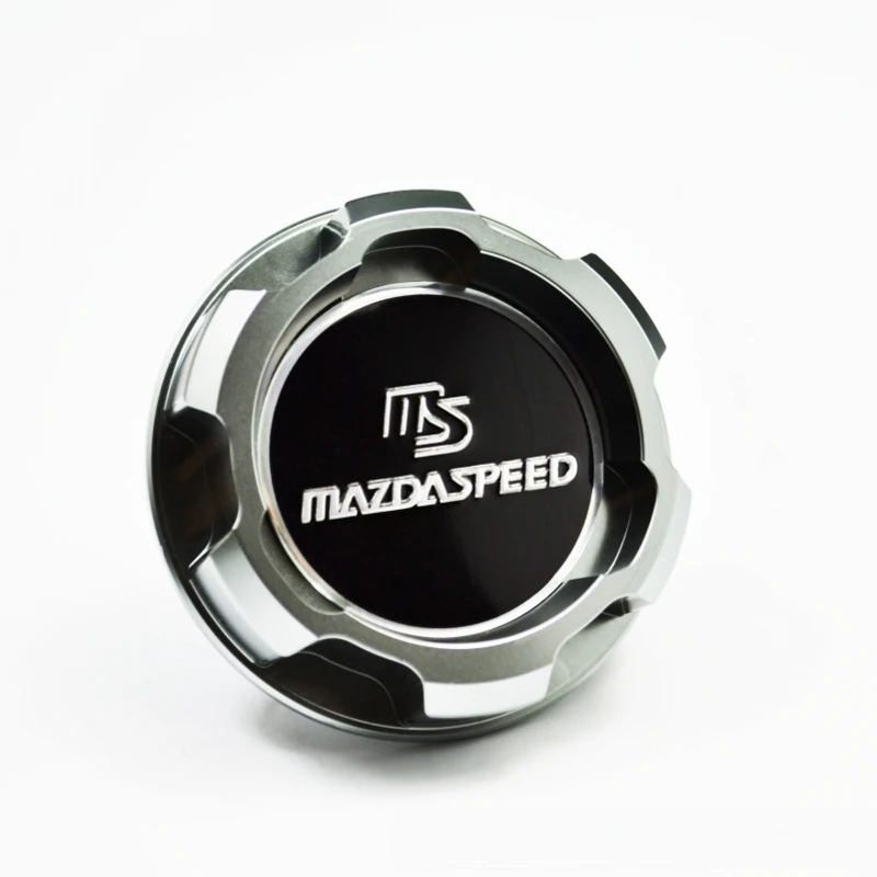 New Silver Aluminum ENGINE Oil Cap FIT MAZDA MAZDASPEED RX7 RX8 323