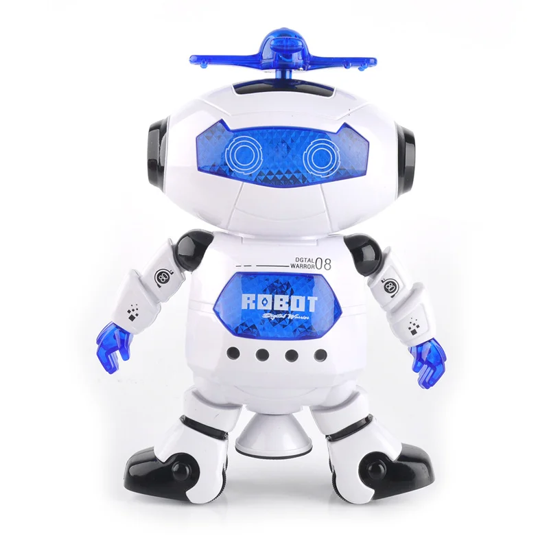 

Wonderful Smart Space Dance Robot Astronaut Play Electronic Walking Dancing Toys with Music Light Gift for Kids Children 2 Color