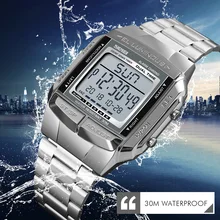 SKMEI Militare Orologi Sportivi Impermeabile Mens Orologi Top Brand di Lusso Orologio Elettronico HA CONDOTTO LA Vigilanza Digitale Degli Uomini Relogio Masculino