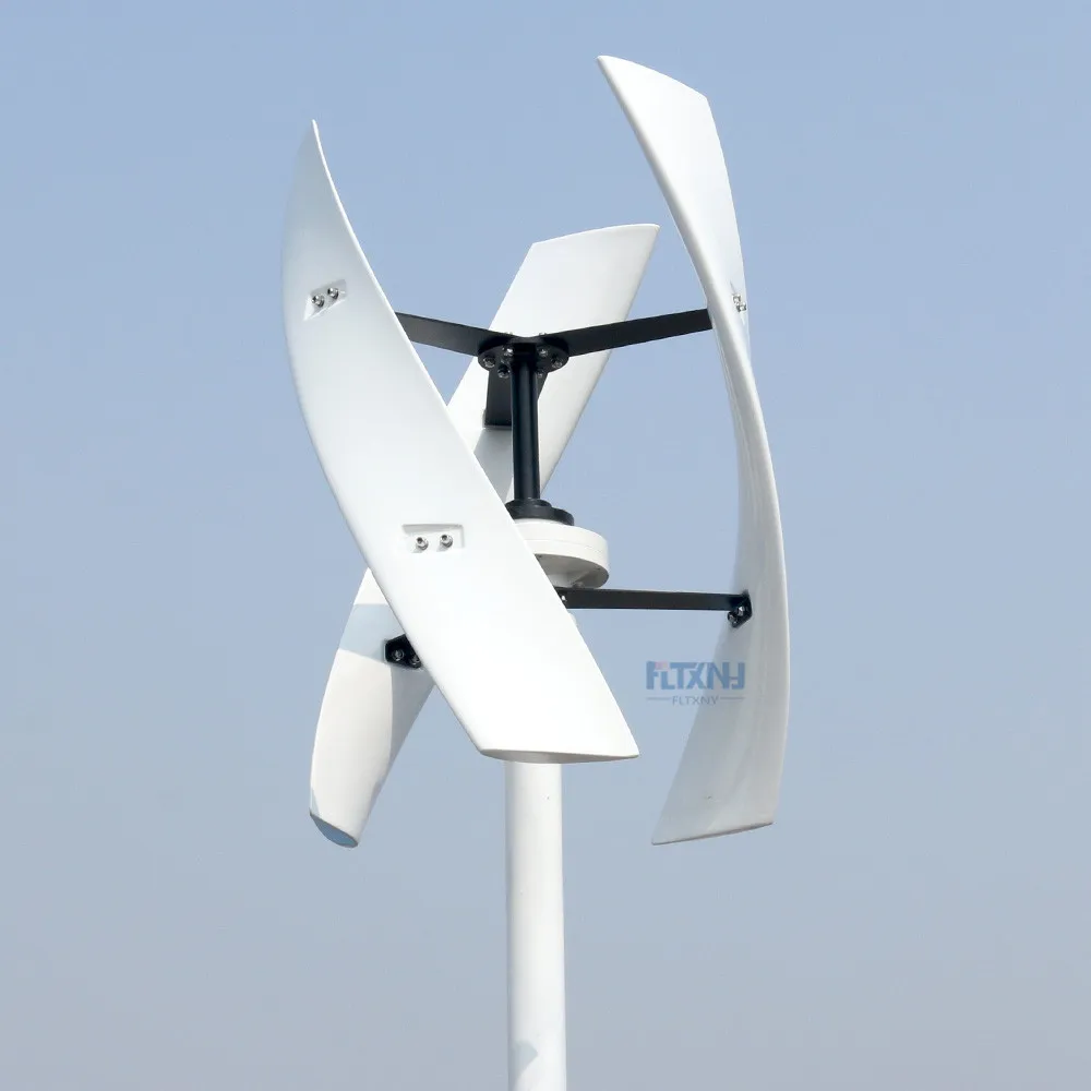 600W 12V Wind Turbine Generator Windrad Windturbine Windkraftanlag Vertical Axis 