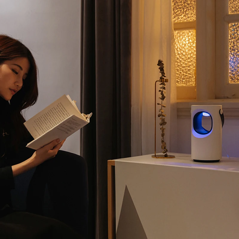 Xiaomi Mijia Sanlife автоматический фотокатализатор низкий бесшумный синий комаров