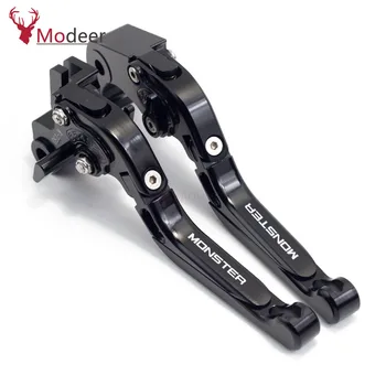 

Motorcycle Accessories Adjustable Foldable Brakes Clutch Levers Handle For DUCATI MONSTER 1200S MONSTER1200 1200 S 2014-2018