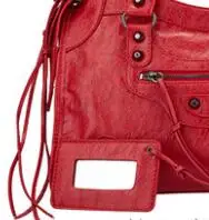 Luxury Handbags Women Bags Designer Soft Tassel Motorcycle Bag Ladies Chic PU Leather Stylish Crossbody  Shoulder Bag Red