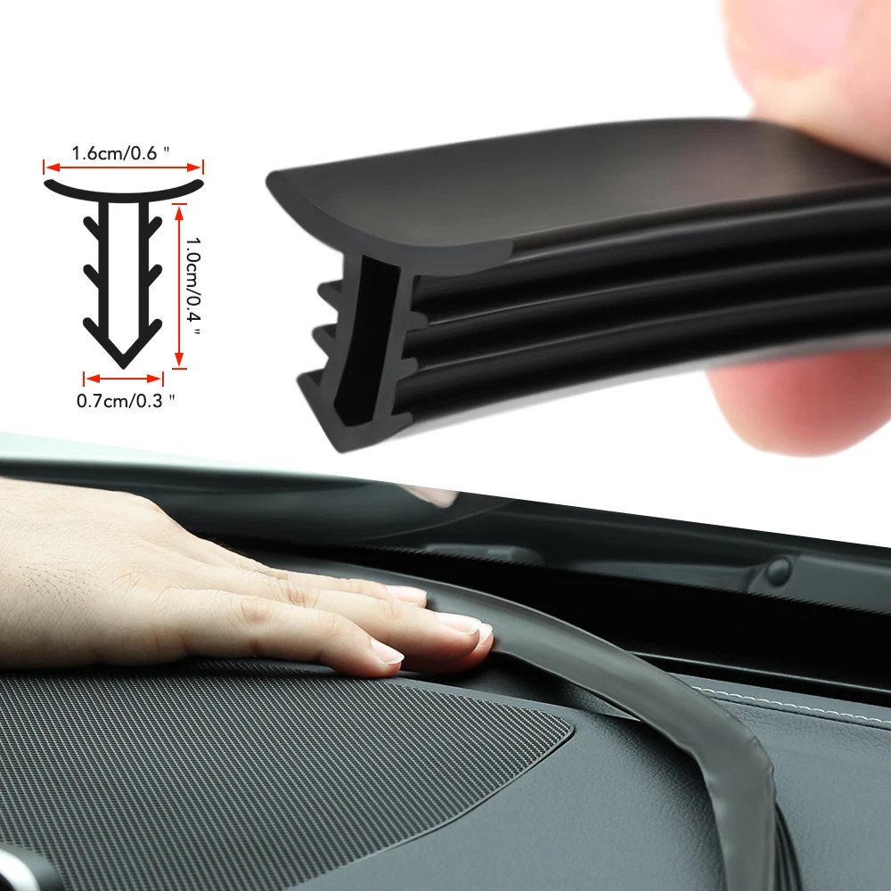 1.6M Car Interior Trim Dashboard Sealing Strip For Alfa Romeo 159 Kia Ceed Rio Cerato Sportage Subaru Foreste Impreza Saab Cover |