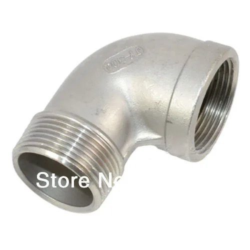 

Free shippig SS304 Stainless Steel 1-1/4" Female x 1-1/4" Male street Elbow Pipe Fitting threaded
