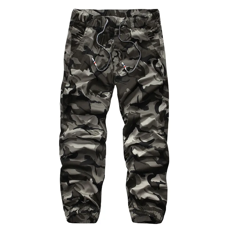 

2019 new men's casual camouflage pants men's high quality fabric cotton elastic comfortable trousers men's tooling trousers