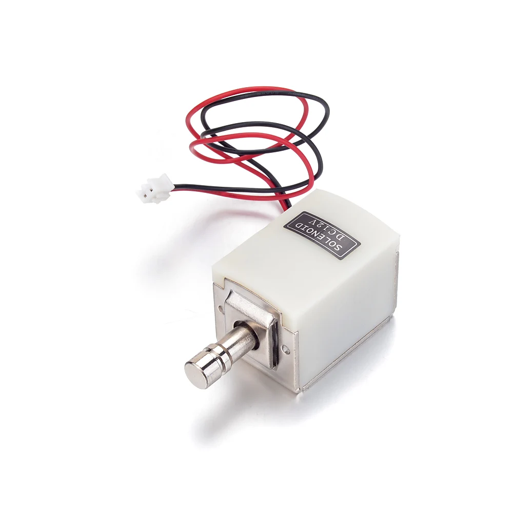

2Pcs/Set DC 12V Electromagnetic Lock Delicate Stroke 10mm Easy To Installed Electronic Lock For Door Cabinet Locks High Quality