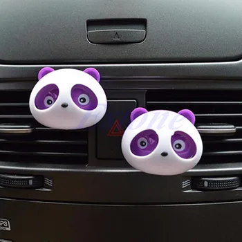 

2x Auto Dashboard Air Freshener blink Panda Perfume Diffuser HOT ITEM for Car