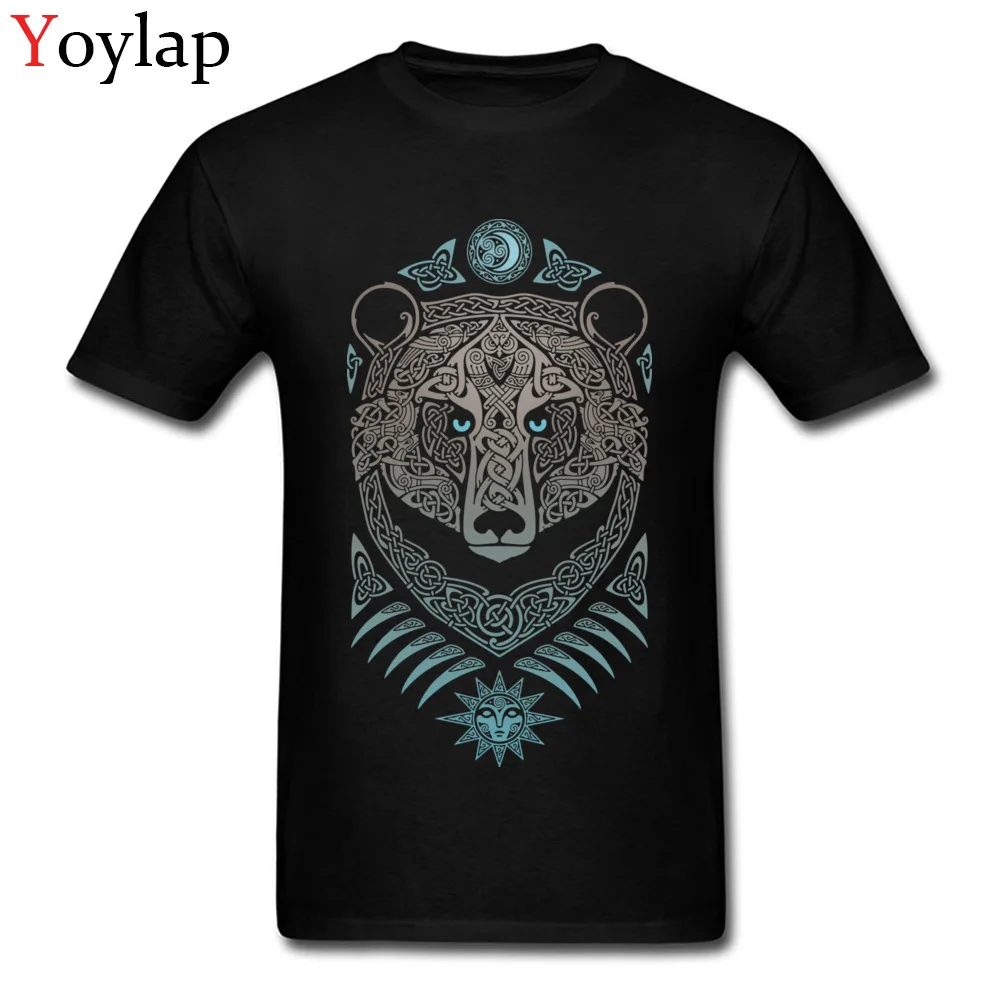 Normal Summer/Autumn FOREST LORD Tops Shirts High Quality Crewneck Short Sleeve Cotton Adult T Shirts Custom Tee-Shirt black