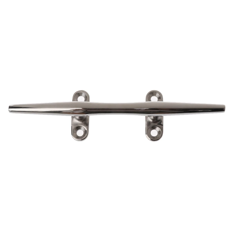 

Base Boat Dock Deck Rope Cleat Marine Bollard Yacht Stainless Steel 10"