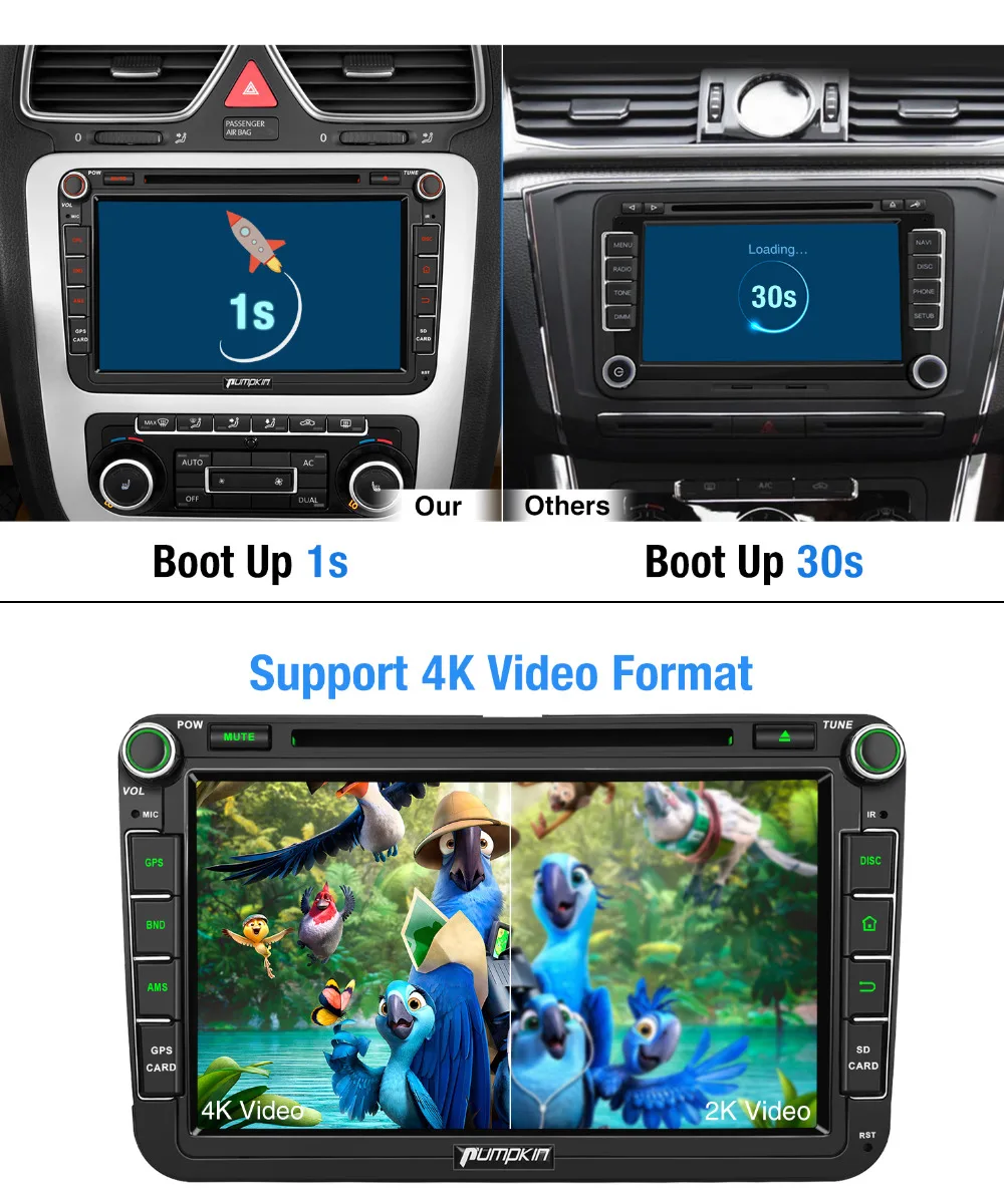 Discount Pumpkin 2 Din 8