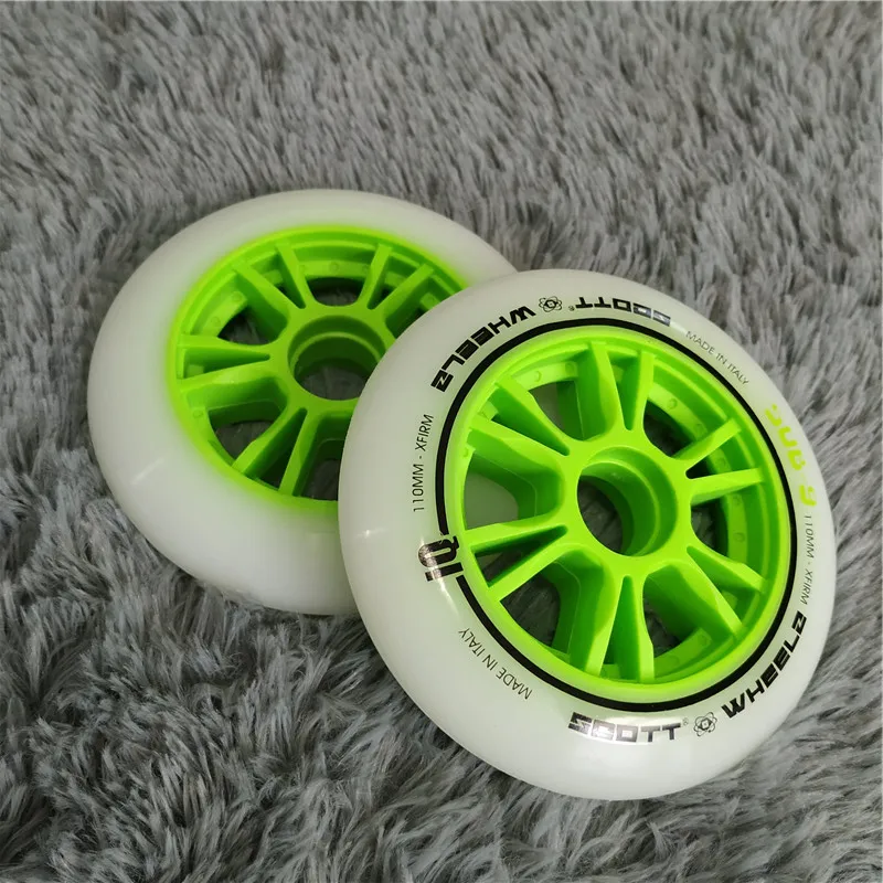 

Free Shipping RASHA scott Inline Speed Skates Wheels 110MM 100MM PRO FOR RACING
