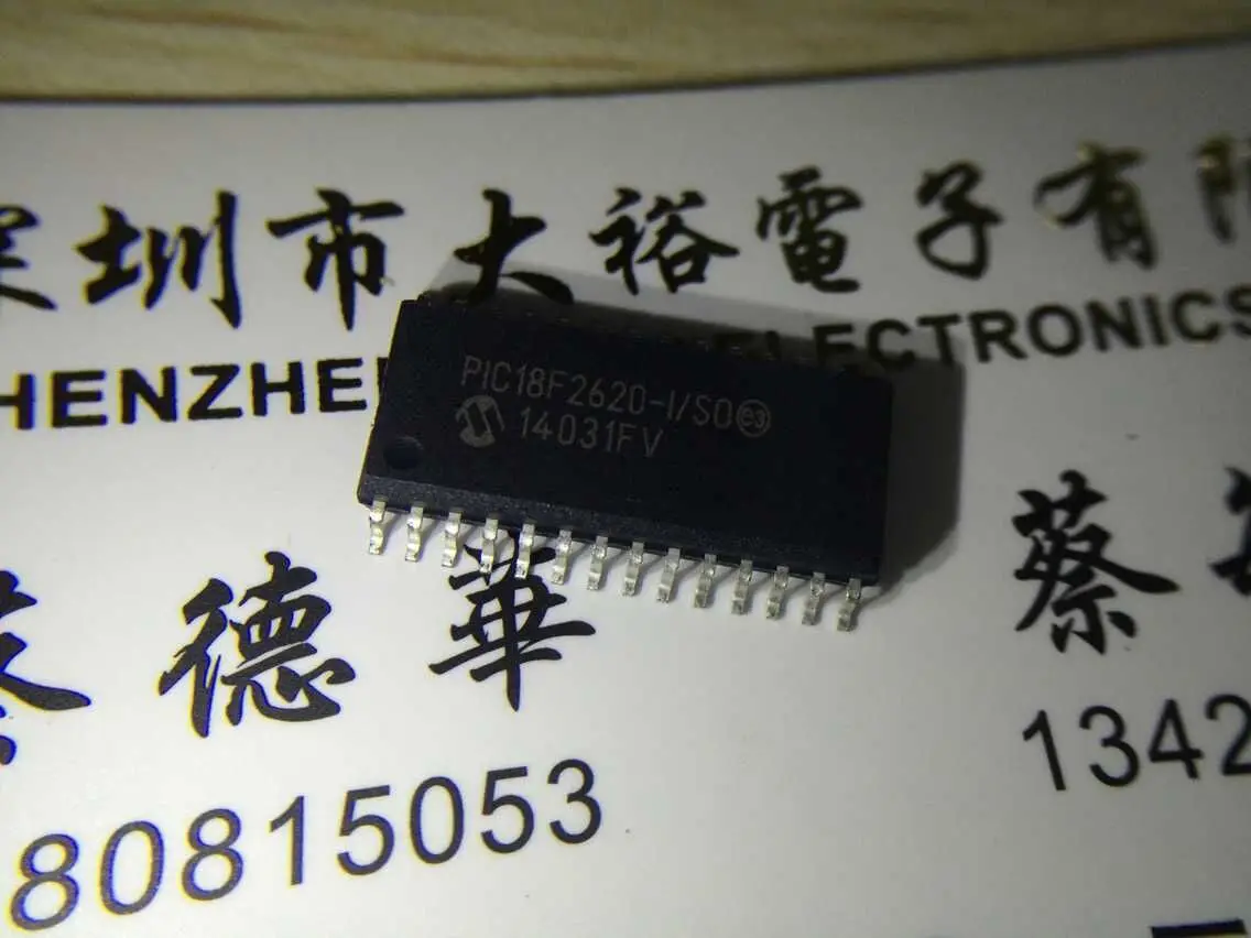 

PIC18F2620 - I/SO 8-bit microcontroller SOP - 28 and original