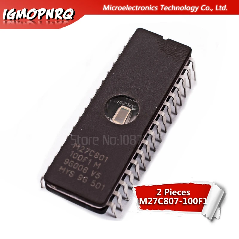 2 шт. M27C801-100F1 M27C801 27C801 CDIP-32 Бесплатная доставка | Электронные компоненты и