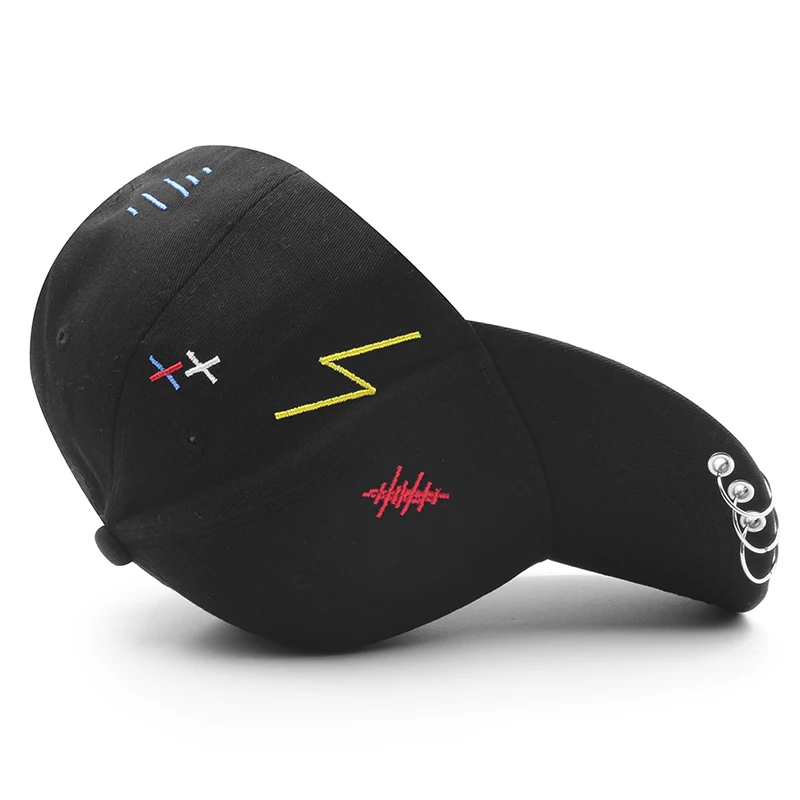 Кепки оптовая продажа Для мужчин женщин хлопок черный хип хоп Snapback Открытый папа
