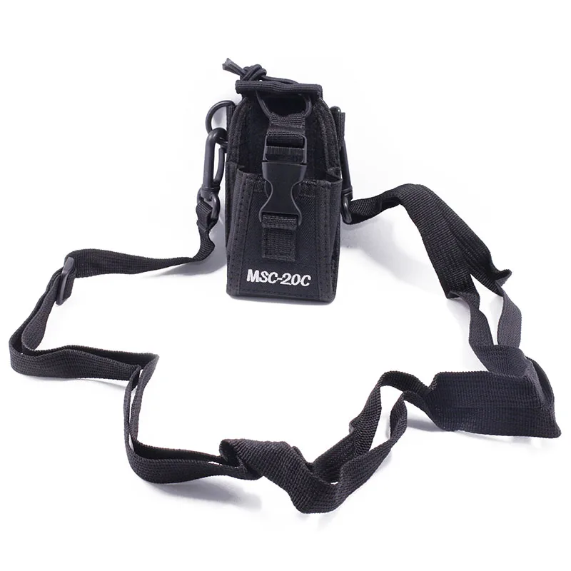 

Radio Case Holder MSC-20C Nylon Carry Case For BaoFeng UV-5R Series UV-B5/B6 UV-8HX BF-UVB2 Plus Kenwood Yaesu ICOM Motorola wal