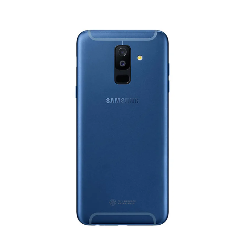 Смартфон samsung Galaxy A9 S-tar Lite A6+ A6050 6,0 '', 4 Гб ОЗУ, 64 Гб ПЗУ, Android 8,0, двойная задняя камера, отпечаток пальца, мобильный телефон - Цвет: Blue