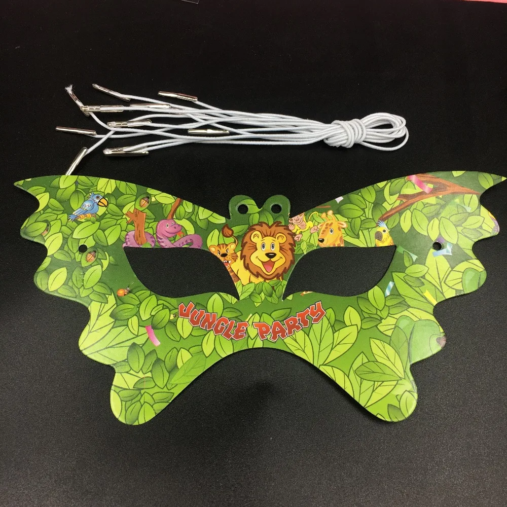6pcs-masks-6pcs-strings-jungle-theme-paper-eye-masks-for-kids-birthday