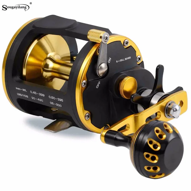 Cheap Sougayilang High Strong Trolling Fishing Reel Saltwater Sea Bait Casting Fishing Reels Spinning Reel Trolling Reel Max Drag 16kg Cheap Sougayilang High Strong Trolling Fishing Reel Saltwater Sea Bait Casting Fishing Reels Spinning Reel Trolling Reel Max Drag 16kg