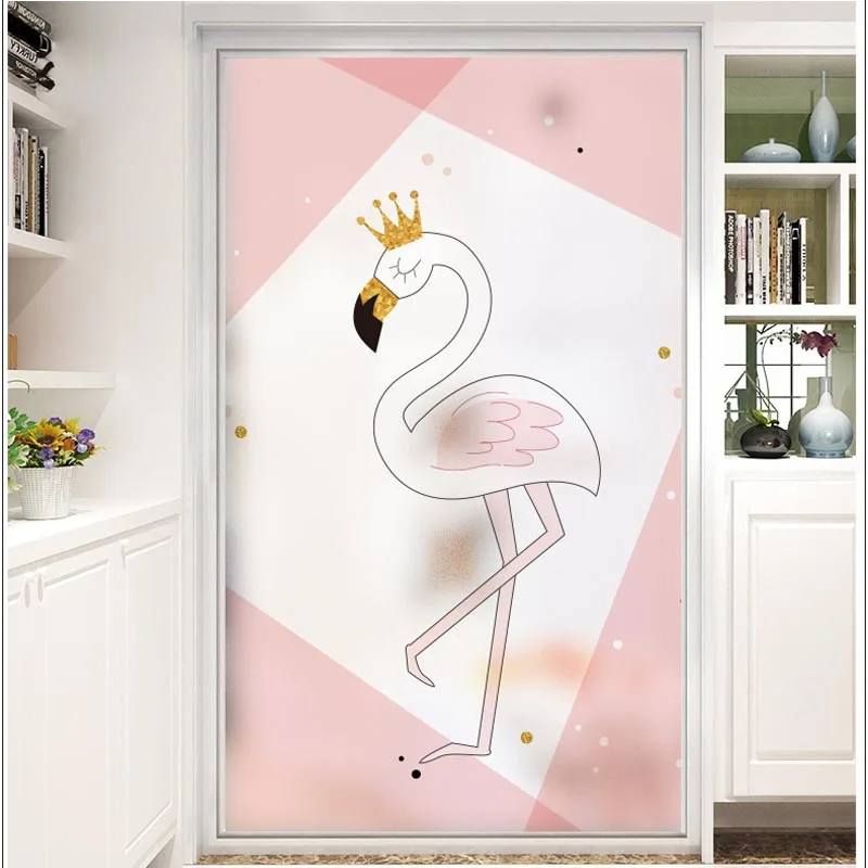 

Bathroom bathroom window frosted glass film bedroom sliding door glass sticker transparent opaque