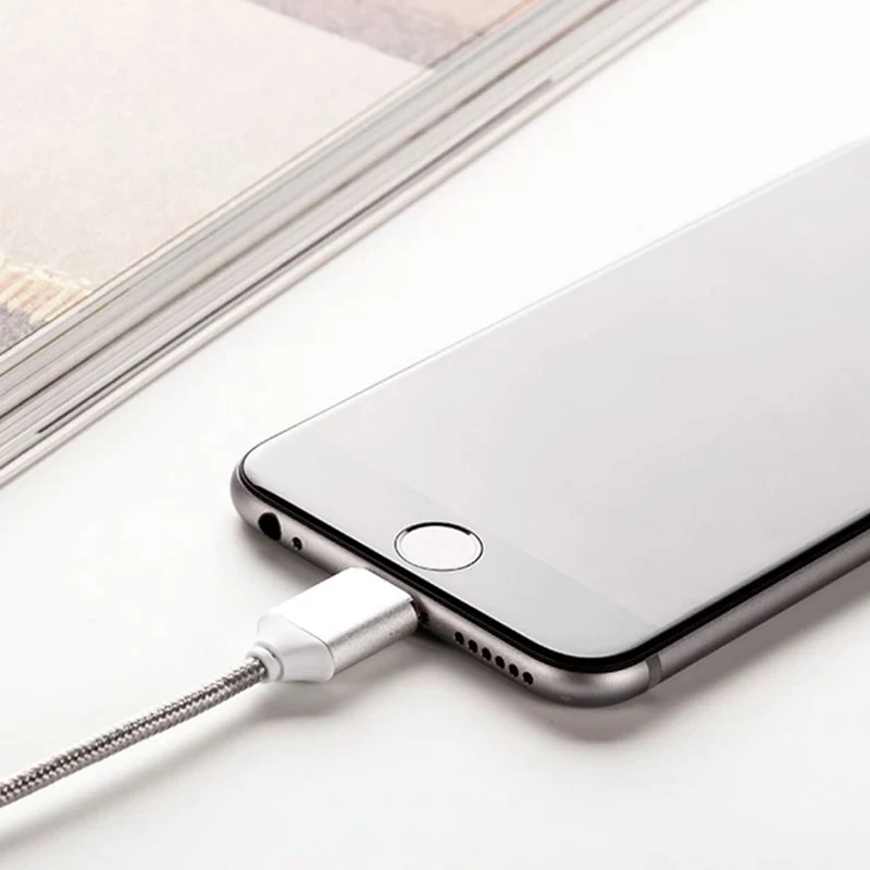 Нейлоновый плетеный кабель USB Магнитный кабель для передачи данных и зарядки для Apple iPad Pro Air 2 3 mini 2 4 A1550 iphone 6s Plus iphone X XS