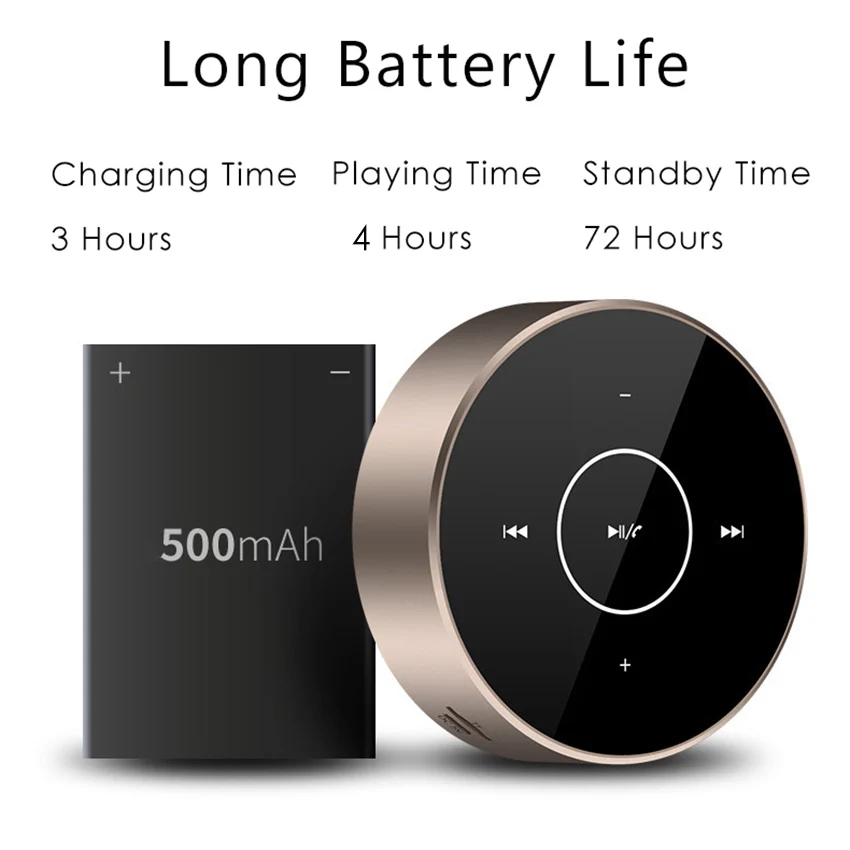 Aimitek A6 Portable Wireless Wired Bluetooth Speaker-3