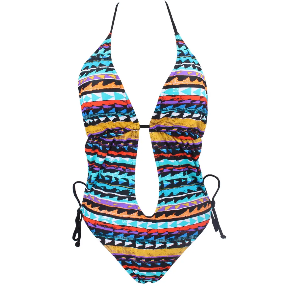 Buy 2017 Women Sexy One Piece Swimsuit Bodysuit Summer