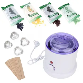 

Wax Heater Body Armpit Hair Removal Wax Beans Depilatory Warmer Epilator Kit with 4 bags Wax beans 10pcs Wax stick