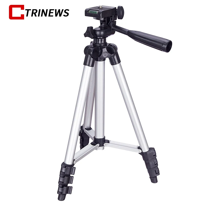 Professional Protable Camera Tripod Stand with Rocker Arm For Canon