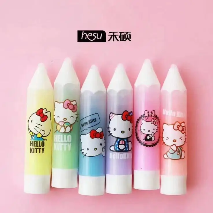Buy 6 pcs/set Creative Hello Kitty Highlighter
