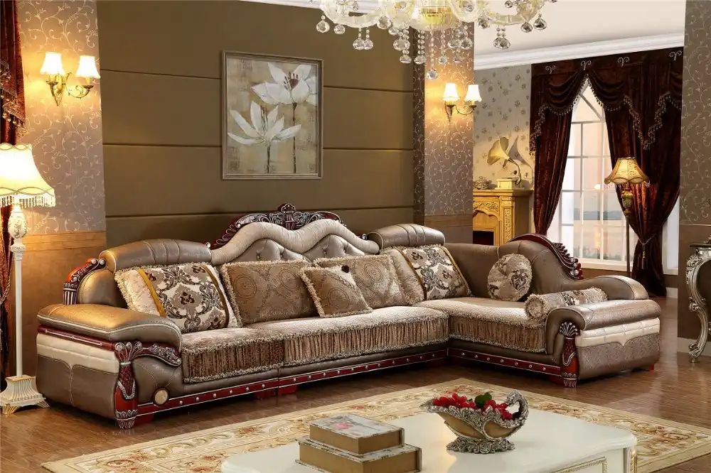 2019 No Chaise Living Room New Arriveliving Antique European Style 2019 No Chaise Living Room New