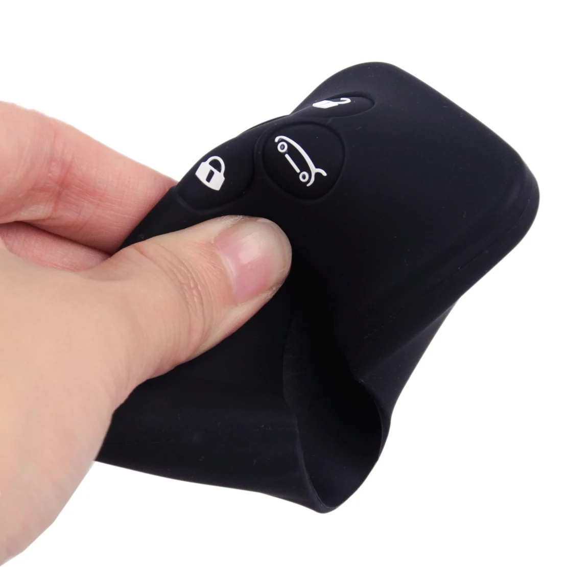 beler High Quality 3 Button Remote Silicone Card Key Case Fob Cover Fit for Renault Scenic 2003 2004 Clio Megane Scenic II