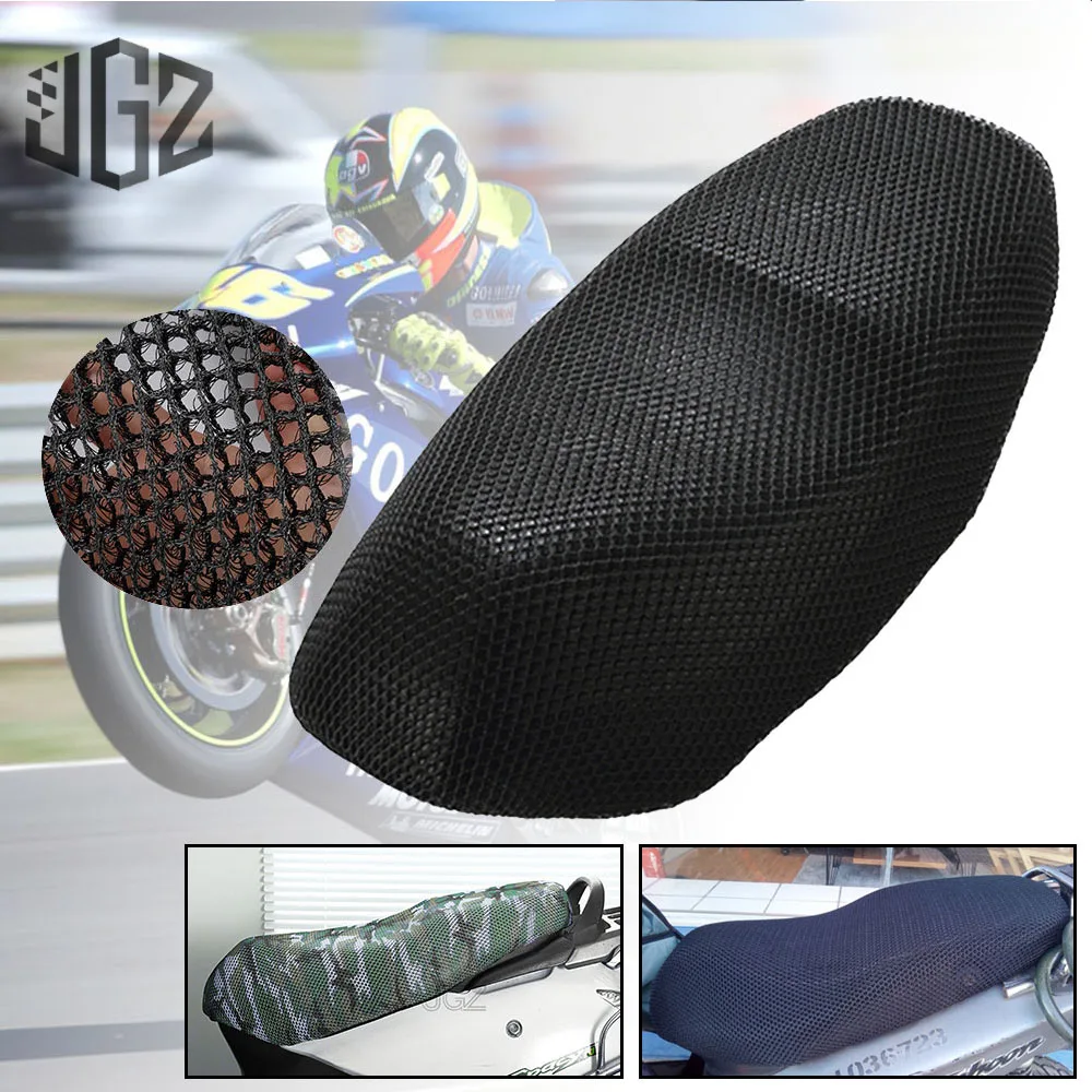 

Motorcycle Seat Cover Breathable Insulation Cushion Sunscreen Pad Protector Net for Scooter Honda Yamaha VESPA GTS Accessories
