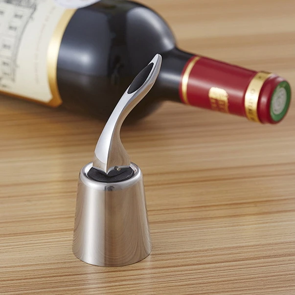 Beroemdheid Inactief Absoluut 304 Roestvrij Staal Vacuüm Wijn Stop Creatieve Vacuüm Wijnfles Stopper| vacuum wine stopper|wine bottle stoppervacuum wine bottle stopper -  AliExpress