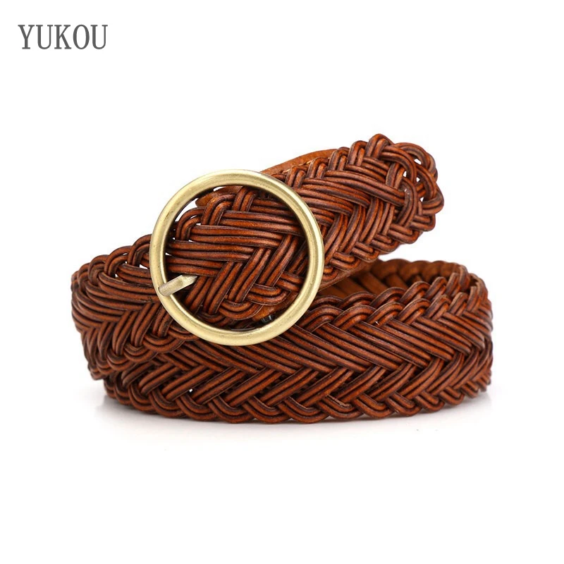

Women Belt Fashion Cow Skin Genuine Leather Organization Belt Women Strap Pure Color Cowskin Belts Top Quality Jeans Belt EF01