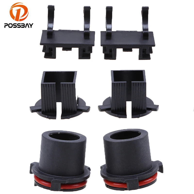 

POSSBAY H7 HID Xenon Bulbs Adaptors Holders Fit for Kia K5/Opel/Hyundai Elantra/Hyundai Santa/Fiat Headlight Socket Base