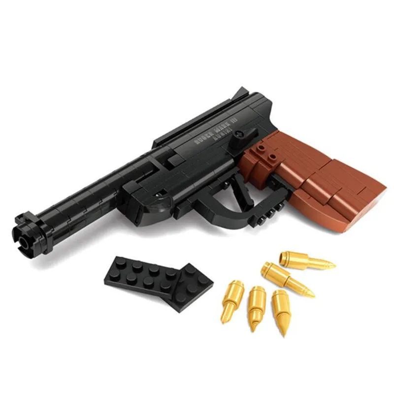 SWAT снайперская винтовка пистолет Desert Eagle наборы строительные блоки детские
